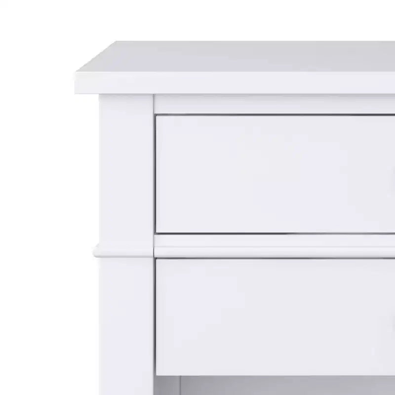 Table de chevet 24" Sterling en bois massif blanc - WyndenHall