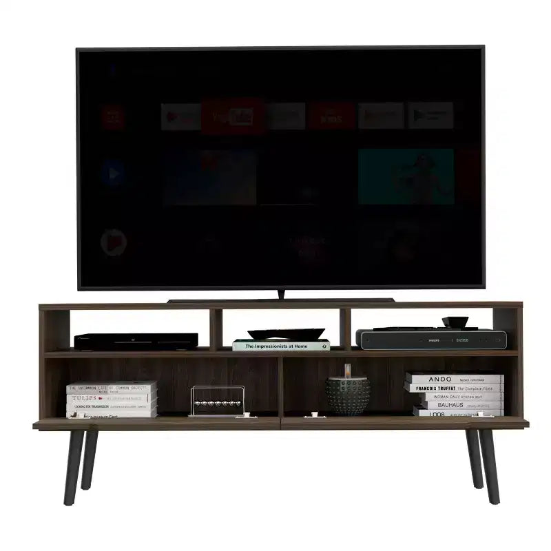 Santa Fe TV Stand for TVs up to 55" Walnut - Boahaus