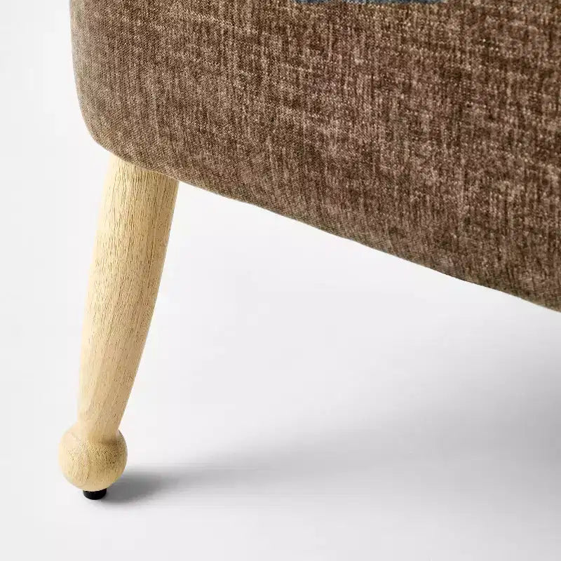 Banc rembourré Corallina en bois naturel/marron foncé - Threshold™ conçu avec Studio McGee