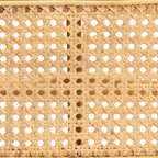 Baxton Studio Septa Banc d'appoint en rotin marron naturel : Meuble d'intérieur, aucun assemblage requis, nettoyage ciblé