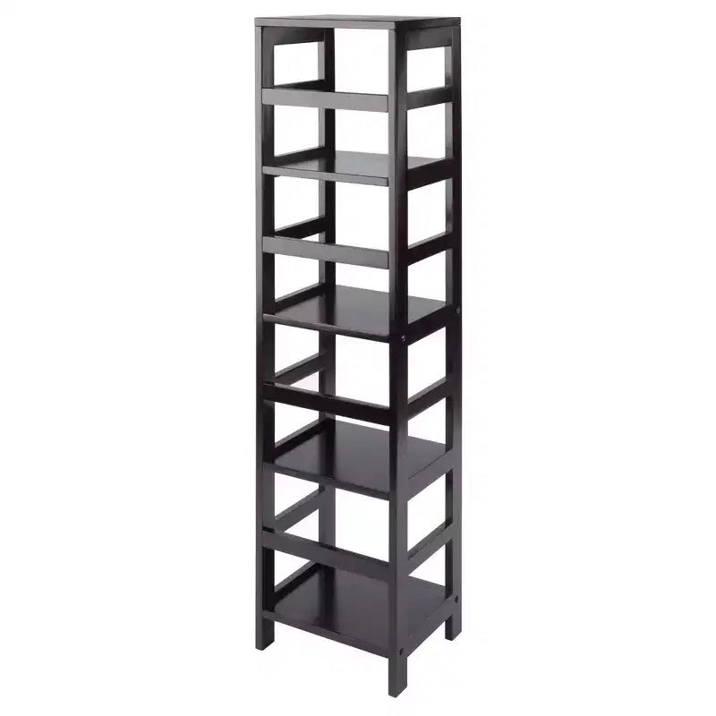 55 4 Étagère bibliothèque étroite expresso - Winsome