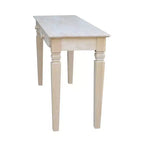 Table Console Java avec 2 Tiroirs Non Finie - International Concepts