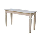 Table Console Java avec 2 Tiroirs Non Finie - International Concepts