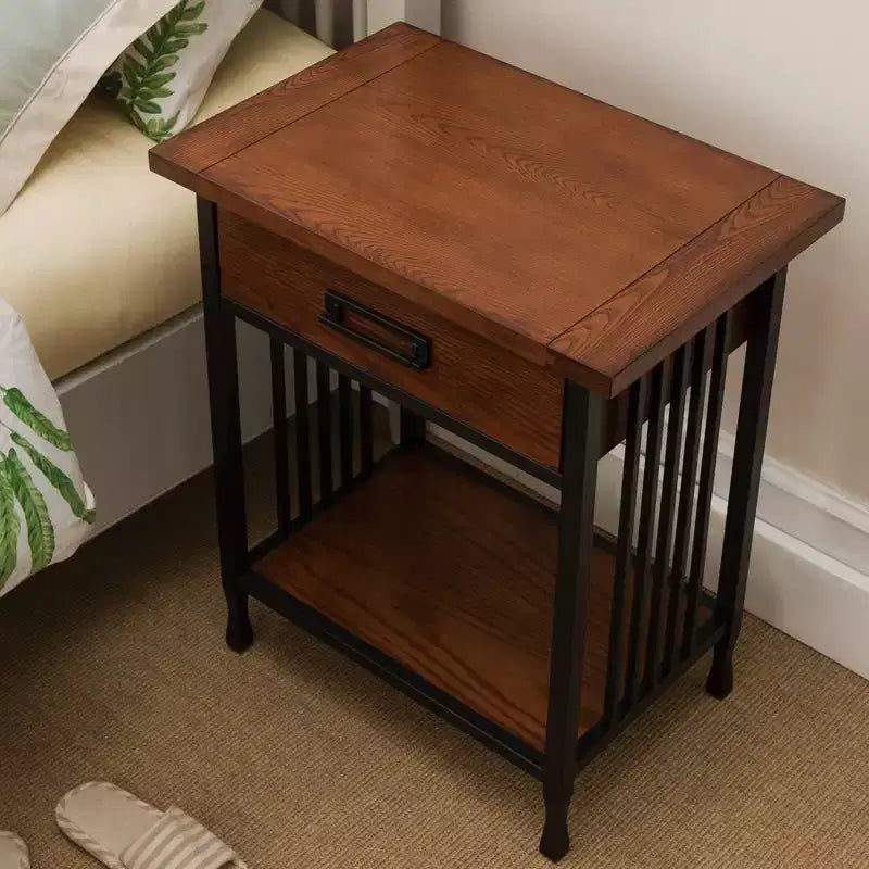 Table de chevet en chêne - Leick Home