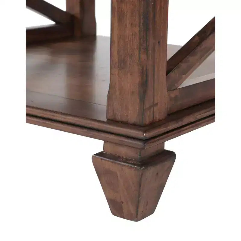 Ensemble de salon 3 pièces en bois Bridgton Alaterre Furniture : Meubles en pin, Teinte cerisier