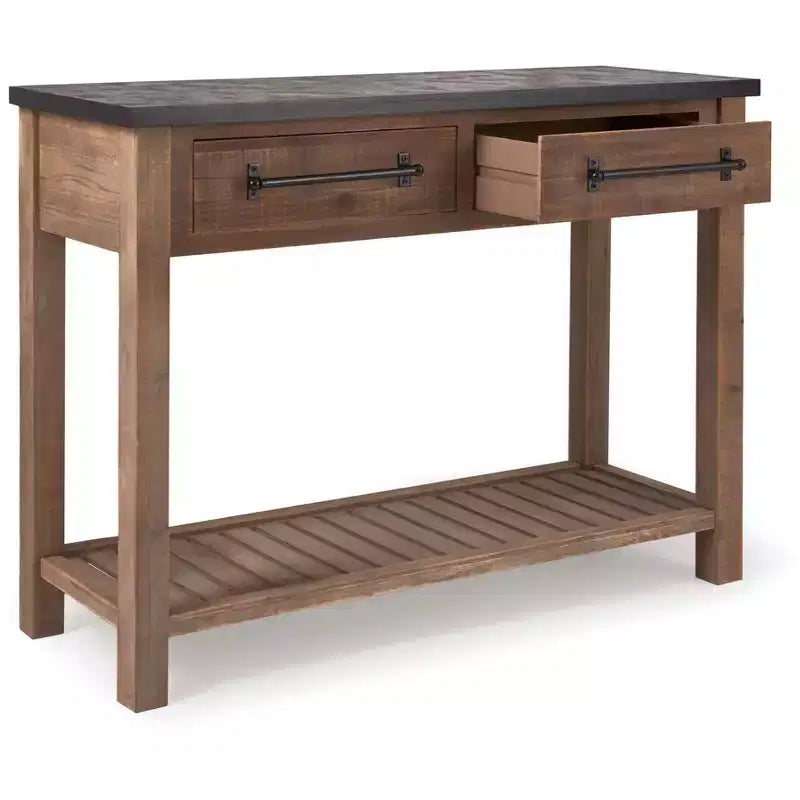 Console Eugène Marron - ClickDecor