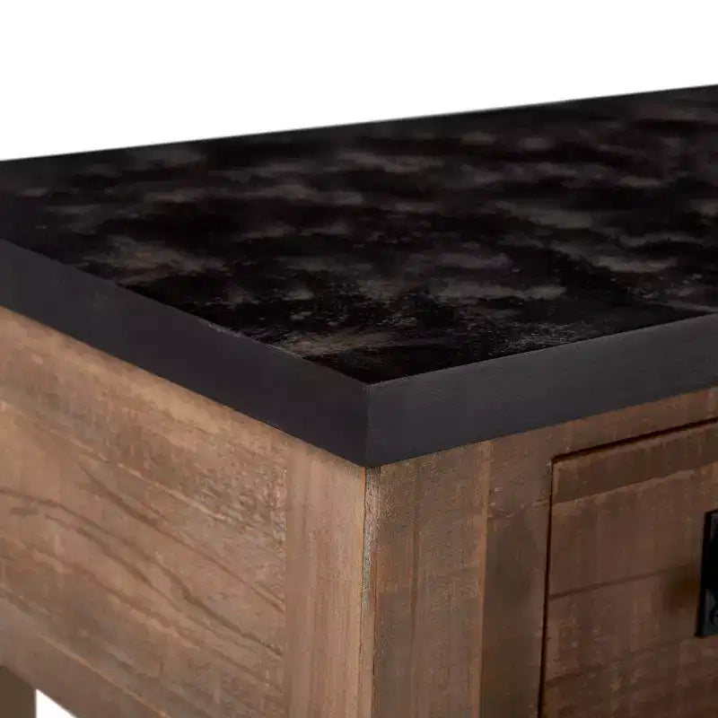 Console Eugène Marron - ClickDecor