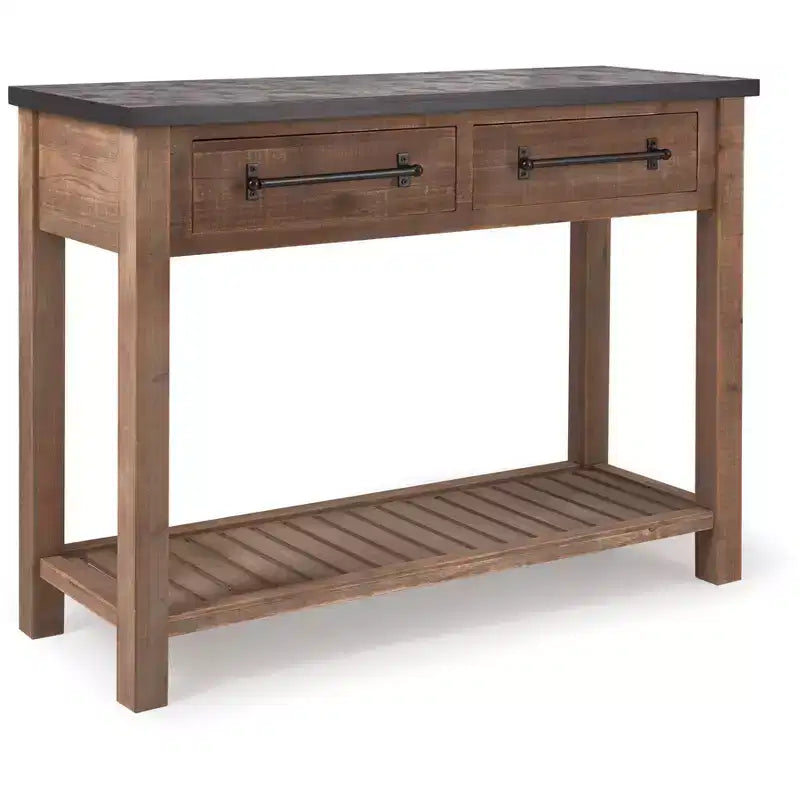Console Eugène Marron - ClickDecor