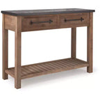 Console Eugène Marron - ClickDecor