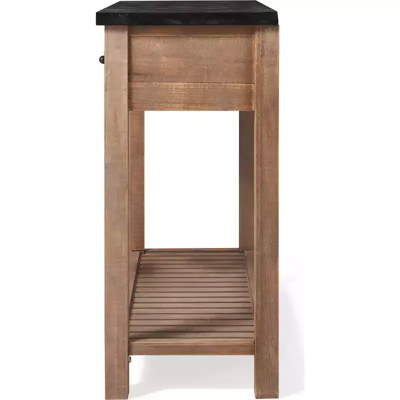 Console Eugène Marron - ClickDecor