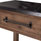 Console Eugène Marron - ClickDecor