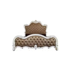 Lit King californien 99 po Versailles II avec bordure cloutée et tête de lit capitonnée - Acme Furniture