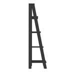 55 Thatcher Étagère en bois de 4 tablettes, style échelle - Saracina Home
