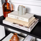 55 Thatcher Étagère en bois de 4 tablettes, style échelle - Saracina Home
