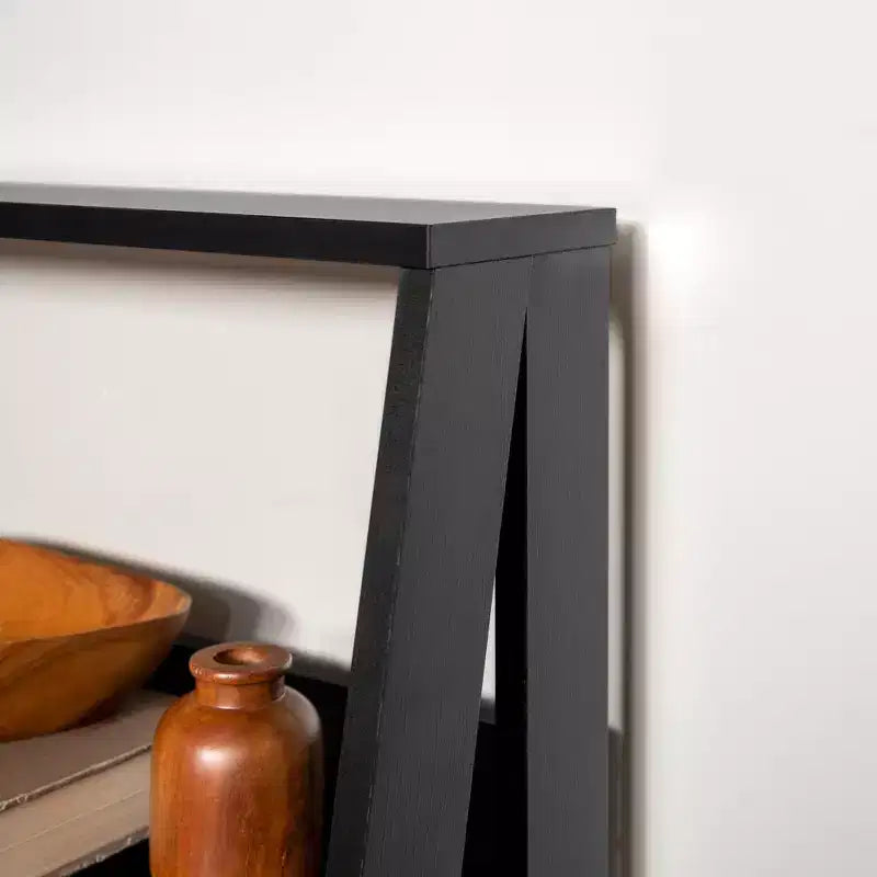 55 Thatcher Étagère en bois de 4 tablettes, style échelle - Saracina Home