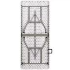 Flash Furniture Table pliante de banquet et d'événement en plastique de 1,8 m avec poignée de transport