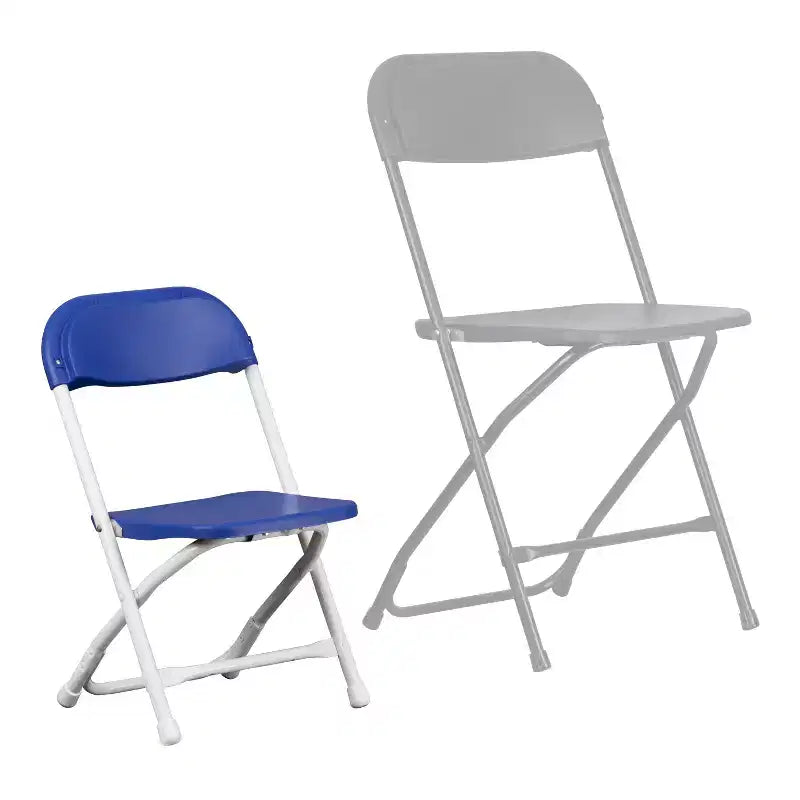 Flash Furniture Lot de 10 chaises pliantes en plastique pour enfants