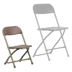 Flash Furniture Lot de 10 chaises pliantes en plastique pour enfants