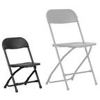 Flash Furniture Lot de 10 chaises pliantes en plastique pour enfants