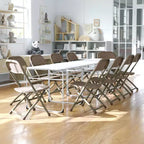 Flash Furniture Lot de 10 chaises pliantes en plastique pour enfants