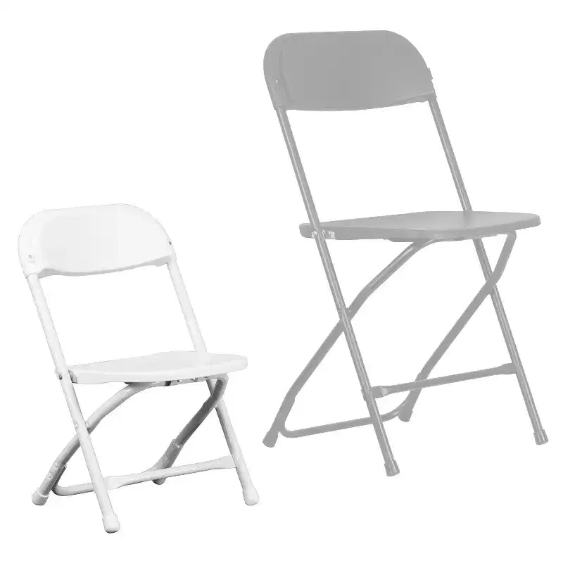 Flash Furniture Lot de 10 chaises pliantes en plastique pour enfants