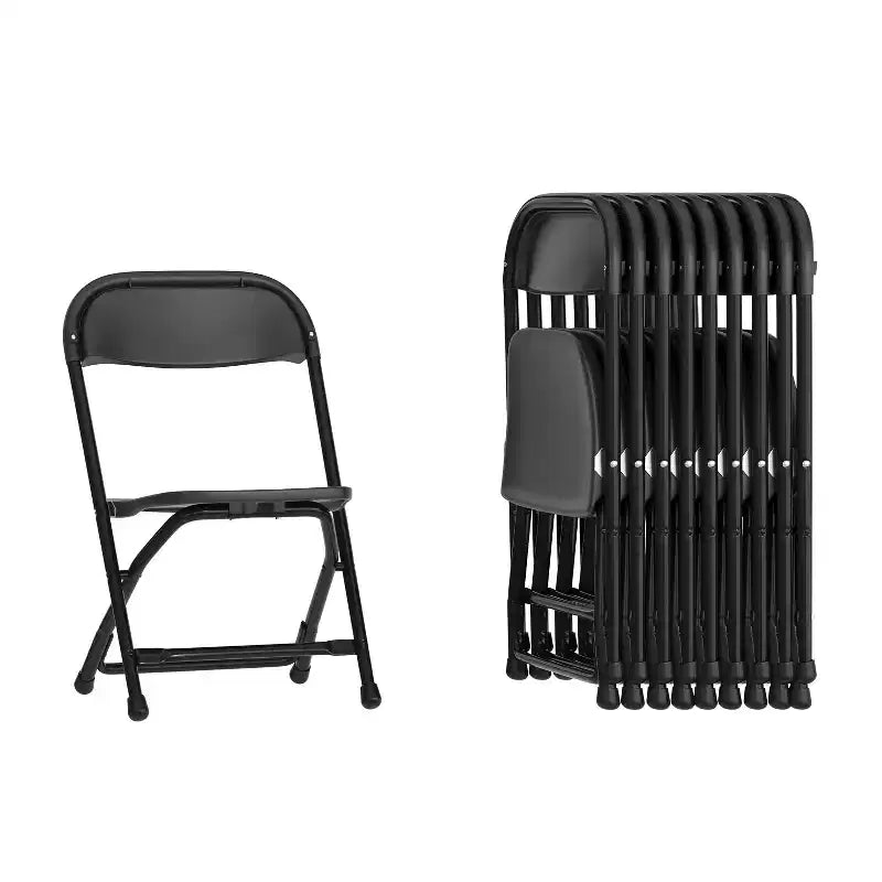 Flash Furniture Lot de 10 chaises pliantes en plastique pour enfants