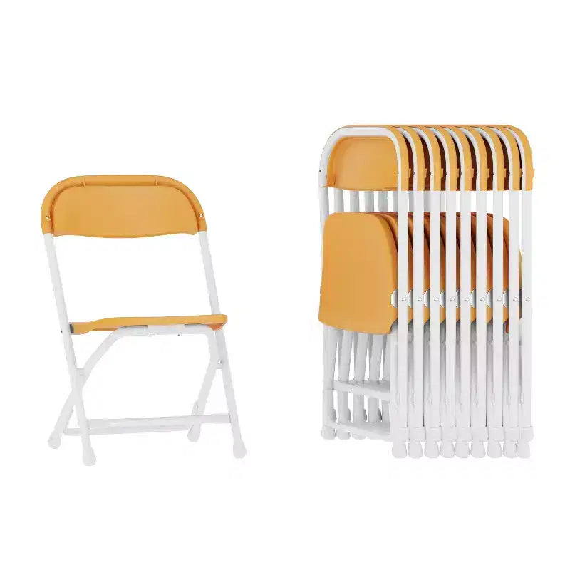 Flash Furniture Lot de 10 chaises pliantes en plastique pour enfants