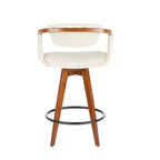 Tabouret de bar mi-siècle Oracle à hauteur de comptoir - LumiSource