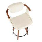 Tabouret de bar mi-siècle Oracle à hauteur de comptoir - LumiSource