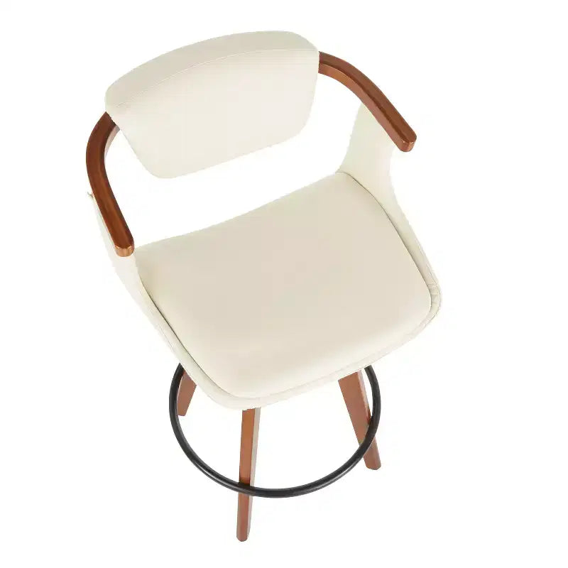 Tabouret de bar mi-siècle Oracle à hauteur de comptoir - LumiSource