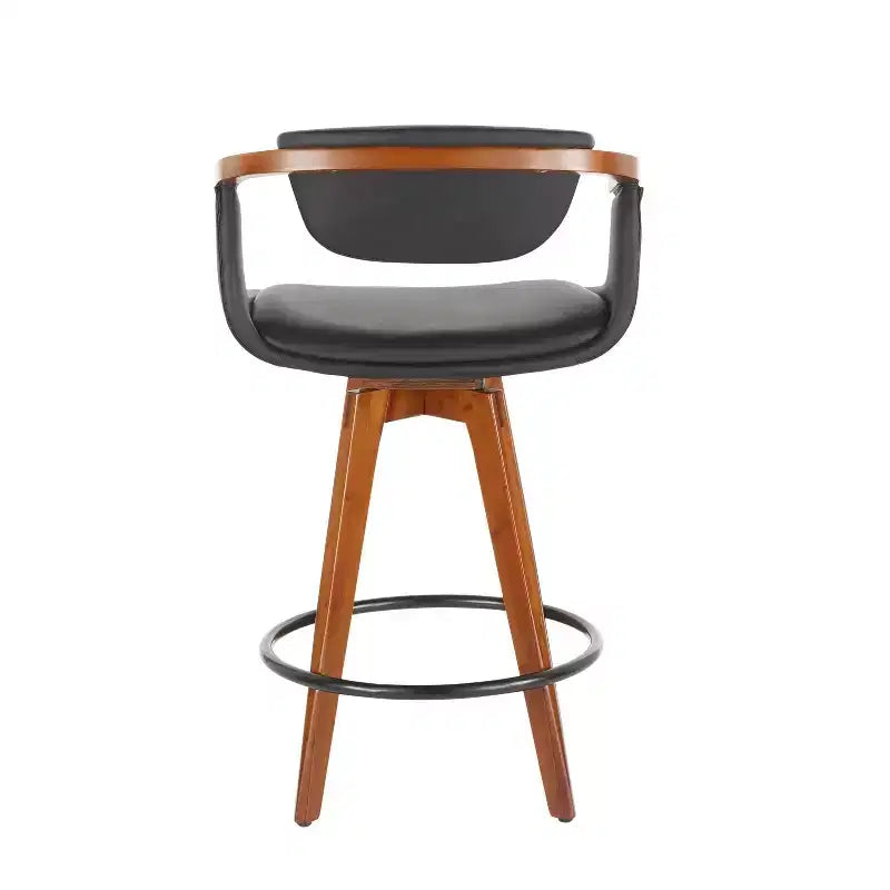 Tabouret de bar mi-siècle Oracle à hauteur de comptoir - LumiSource