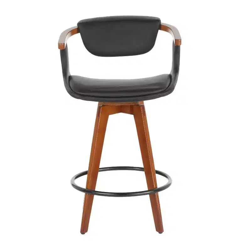 Tabouret de bar mi-siècle Oracle à hauteur de comptoir - LumiSource