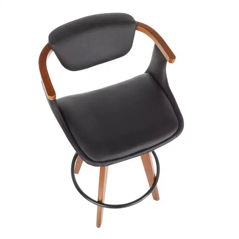 Tabouret de bar mi-siècle Oracle à hauteur de comptoir - LumiSource