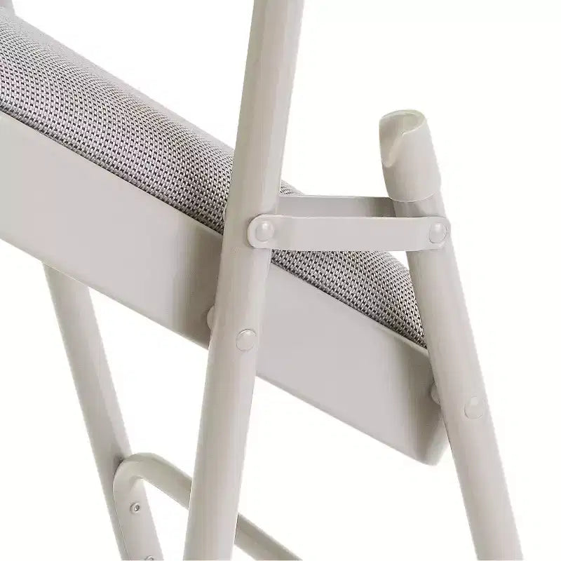 Lot de 4 Chaises Pliantes de Luxe Rembourrées en Tissu à Triple Support - Hampden Furnishings