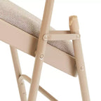 Lot de 4 Chaises Pliantes de Luxe Rembourrées en Tissu à Triple Support - Hampden Furnishings