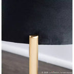 Banc de rangement capitonné contemporain Chloé 48 - LumiSource