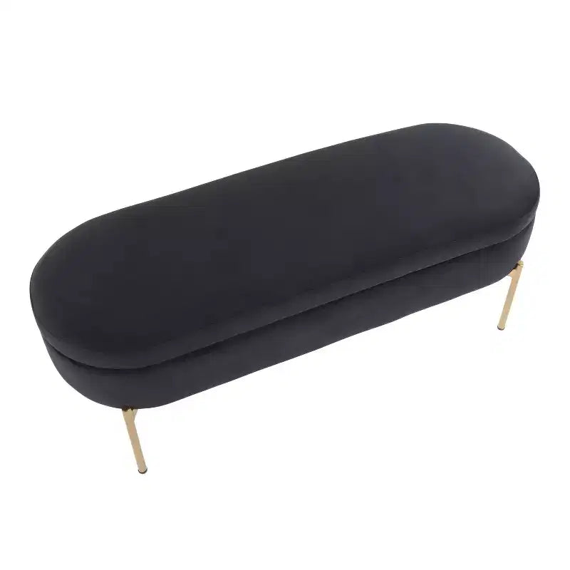 Banc de rangement capitonné contemporain Chloé 48 - LumiSource