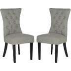 Columbo Side Chair - Set of 2 - MCR4719 - Granite - Safavieh Couture