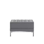 Pouf modulaire matelassé capitonné en similicuir HERCULES Imagination Series de Flash Furniture