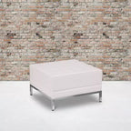 Pouf modulaire matelassé capitonné en similicuir HERCULES Imagination Series de Flash Furniture