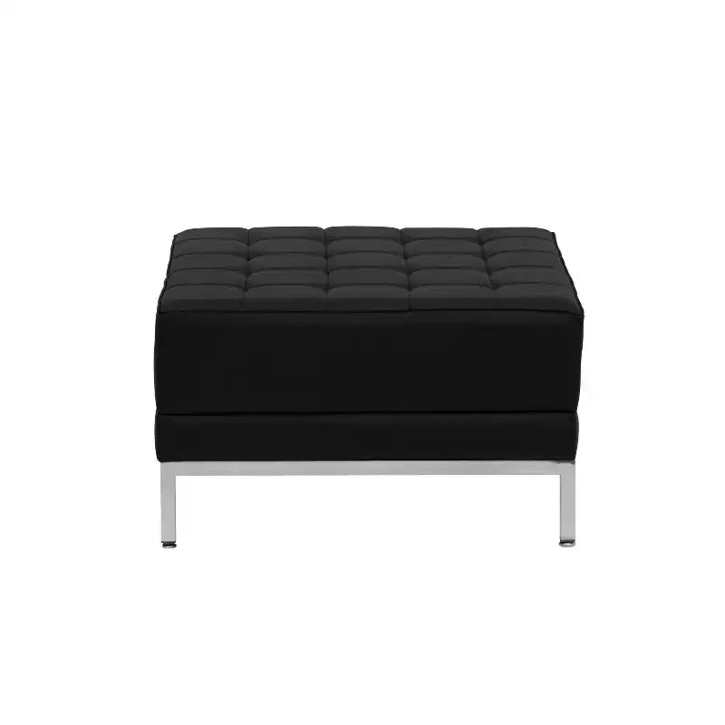 Pouf modulaire matelassé capitonné en similicuir HERCULES Imagination Series de Flash Furniture