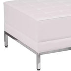 Pouf modulaire matelassé capitonné en similicuir HERCULES Imagination Series de Flash Furniture