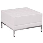 Flash Furniture HERCULES Imagination Series LeatherSoft Quilted Tufted Modular Ottoman