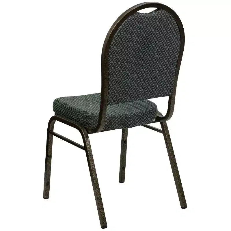 Chaise de banquet empilable à dossier en dôme de la série HERCULES de Flash Furniture