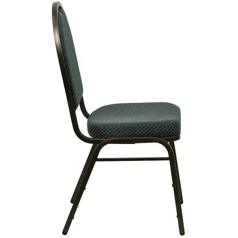 Chaise de banquet empilable à dossier en dôme de la série HERCULES de Flash Furniture