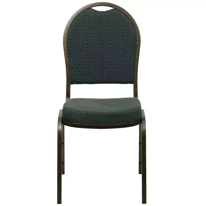Chaise de banquet empilable à dossier en dôme de la série HERCULES de Flash Furniture