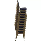 Chaise de banquet empilable à dossier en dôme de la série HERCULES de Flash Furniture