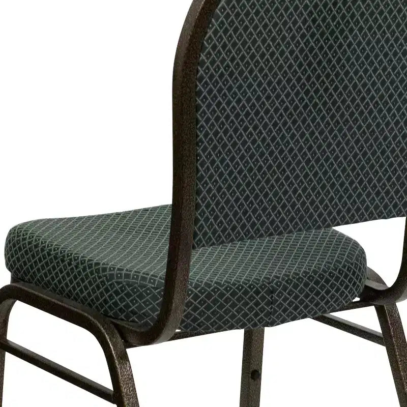 Chaise de banquet empilable à dossier en dôme de la série HERCULES de Flash Furniture