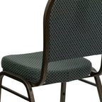 Chaise de banquet empilable à dossier en dôme de la série HERCULES de Flash Furniture