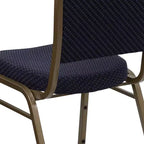 Chaise de banquet empilable à dossier en dôme de la série HERCULES de Flash Furniture
